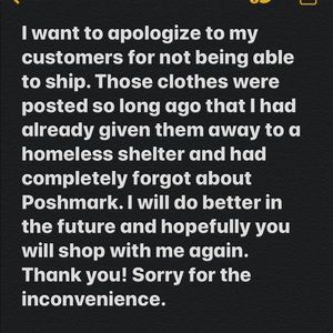 Apology